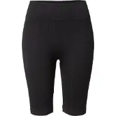 Only Play Women's ONPJAIA Life HW Rib CIR Long Shorts NOOS Sportshorts, Black, M/L