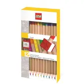 LEGO 12er-Pack Buntstifte 2.0 mit Aufsatz