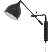 Bloomingville Blooming Ville Lyam Wand Lampe | Schwarz | Metall | 82055673