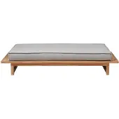 Apple Bee Fußbank Applebee Robinson Bed 190 Teak Grizzle