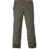 Carhartt Hose Stretch Duck Double Front Men Tarmac-W32/L30