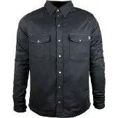 John Doe Motoshirt XTM Motorrad Hemd, schwarz, 5XL
