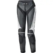 Held Lane II Damen Schwarz Weiß Motorrad Lederhose Größe 22