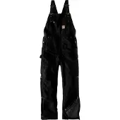 Carhartt Arbeitsoverall Firm Duck Insulated Bib Overall Herren Black-S