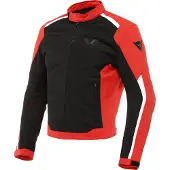 Dainese Hydraflux 2 Air D-Dry Schwarz Lava Rot Jacke Größe 48