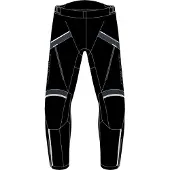 Dainese Tempest 3 Textilhose Herren schwarz, 58