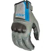 KLIM Induction Cool Grau Electric Blau Lemonade Handschuhe Größe S