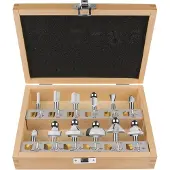 Makita D-53556 Fräser-Set 8mm 12Stk