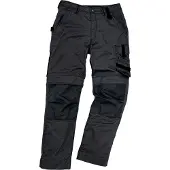 Excess Arbeitshose Champ, Gr. 54, schwarz/schwarz