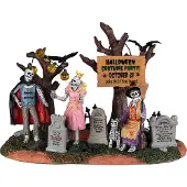 Lemax Friedhof Kostüm Party 13x20x13 cm Halloween