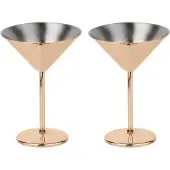 Paderno Martiniglas Mirror Copper (2er-Set)