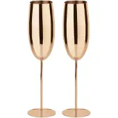 Paderno Sektgläser Mirror Copper (2er-Set)