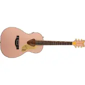 Gretsch G5021E Rancher Penguin Parlor Westerngitarre mit Tonabnehmer Shell Pink