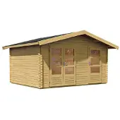 Karibu Gartenhaus Lagor 1 417 x 327 x 257 cm