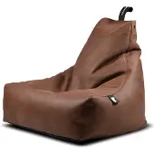 Extreme Lounging b-bag mighty-b Indoor Chestnut/ leatherlook bruin