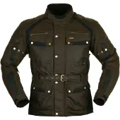 Modeka Glasgow Wachsjacke, schwarz, L