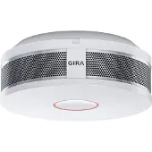 Gira Rauchwarnmelder Dual mit Netzspannung 230 Volt und Dual Sockel