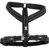 Hurtta Casual Y-Geschirr, Farbe::schwarz, Brustumfang::80cm