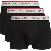 Reebok Boxershorts 3er Set in schwarz für Herren, Größe: S. Basic Boxershorts im praktischen 3er Set von Reebok