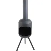 RedFire Fuego großer Gartenkamin mit Grillrost 40 cm ø
