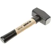 Ironside IR101022, Vorschlaghammer, Stahl, Holz, Schwarz, Holz, 1,25 kg