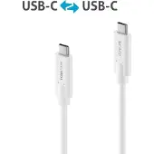 PureLink IS2500-005 USB-C auf USB-C Kabel 0,50m weiß
