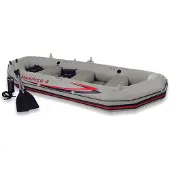 Intex 68376NP - Schlauchboot-Set - Mariner 4 (inkl. Paddel u. Pumpe)