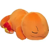 Boti Pokemon Plüschfigur - schlafender Glumanda (45cm) Kuscheltier Stofftier Plüschtier