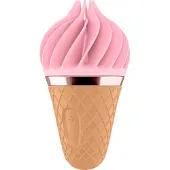 Satisfyer Sweet Treat - Akku-Cocktail-Rotationsvibrator (pink-braun)