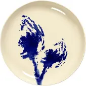 Serax Frühstücksteller Feast Tableware by Ottolenghi White Artichoke Blue S 19 cm
