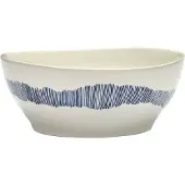 Serax Schüssel Feast Tableware By Ottolenghi White Blue L 18 cm