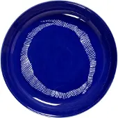 Serax Tiefe Teller Feast Tableware by Ottolenghi Dark Blue Stripes White 22 cm