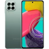 Samsung Galaxy M53 5G, 17 cm (6.7"), 1080 x 2400 Pixel, 8 GB, 128 GB, 108 MP, Grün