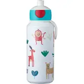 Mepal Trinkflasche Pop-Up Campus 400 ml - Animal Friends