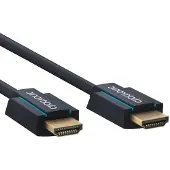 ClickTronic 0.5m High Speed HDMI, 0,5 m, HDMI Typ A (Standard), HDMI Typ A (Standard), 10,2 Gbit/s, Blau