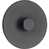 Wenko Wandhaken Turbo-Loc-System 6 cm Kunststoff schwarz 2 Stück