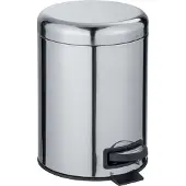 Wenko Leman Kosmetikeimer 5,0 l silber, glänzend
