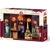Art puzzle Blood Moon Puzzle 1500 Stukjes