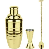 Paderno Cocktailset Starter Mirror Gold (3-Set)