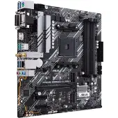 Asus PRIME B550M-A WIFI II, AMD, Sockel AM4, AMD Ryzen 3000 Series, AMD Ryzen 5000 Series, Sockel AM4, DDR4-SDRAM, 128 GB