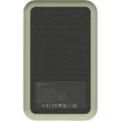 Kreafunk Powerbank - Qi-Ladegerät - Dusty Olive - 5.000 mAh - - One Size - Powerbank