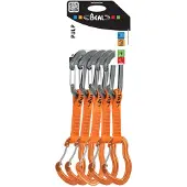 BEAL - 5er-Set Kletter-Schnellzüge - Pack Pulp 11 cm x 5 Orange