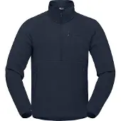 Norrøna - Warme Fleecejacke - Norrona Warm2 Halfzip Unisex Indigo Night für Herren - Größe XS - Navy blau