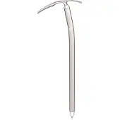 Black Diamond - Eispickel für das Bergsteigen - Raven Pro Ice Axe - Größe 60 cm - Grau