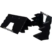 Plum - Messer für Splitboard-Bindungen - Couteaux Split - Größe 130 mm - schwarz