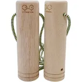 Y&Y VERTICAL - Twins Cylinder - Trainingsgriffe Gr 55 mm wood /braun