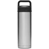 Yeti Rambler Bottle 18oz Chug Cap, Stainless Steel, Thermoflasche mit Trinkverschluss, 532 ml