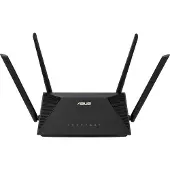 Asus RT-AX1800U, Wi-Fi 6 (802.11ax), Dual-Band (2,4 GHz/5 GHz), Ethernet/LAN, Schwarz, Tabletop-Router