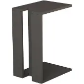 Decortie | Grace Beistelltisch grau Spanplatte 40x30x57 cm | NADUVI