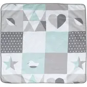 Roba Kuscheldecke 'Happy Patch mint' 1 St